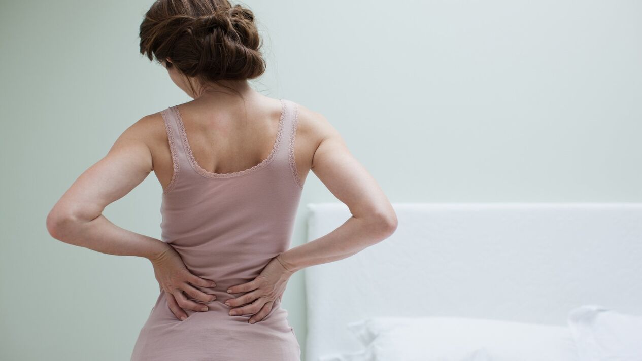 dolore alla parte bassa della schiena
